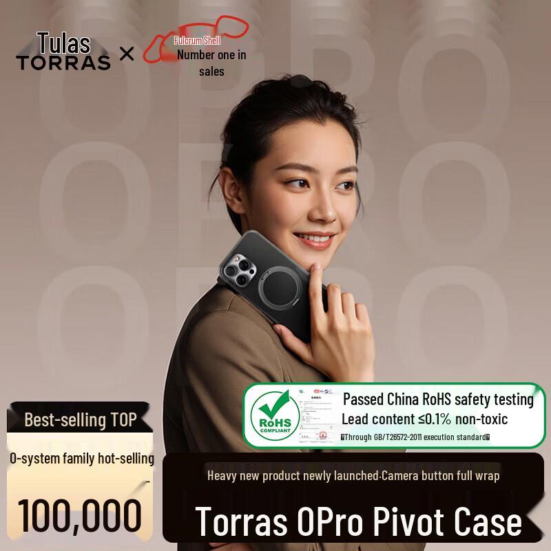 

TORRAS O Pro Magnetic Stand Phone Case iPhone 16 Pro