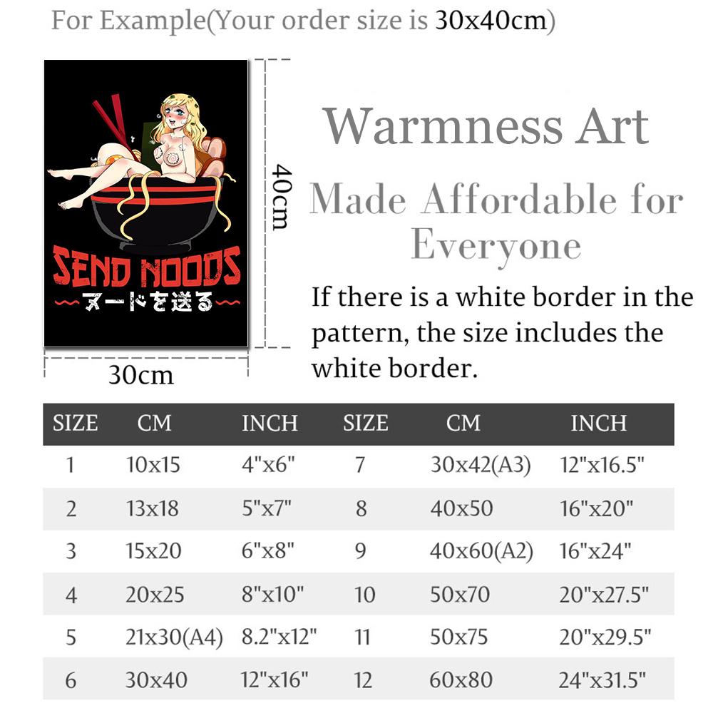 Send Noods Ramen Posters Japan Cool Anime Sexy Girls Prints Wall Art Canvas Painting Pictures For Home Room Cafe Bar Decoration