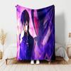 Anime Code Geass printed throw blanket—lightweight,soft,warm;versatile blanket all seasons—perfect air-conditioning throw,nap blanket