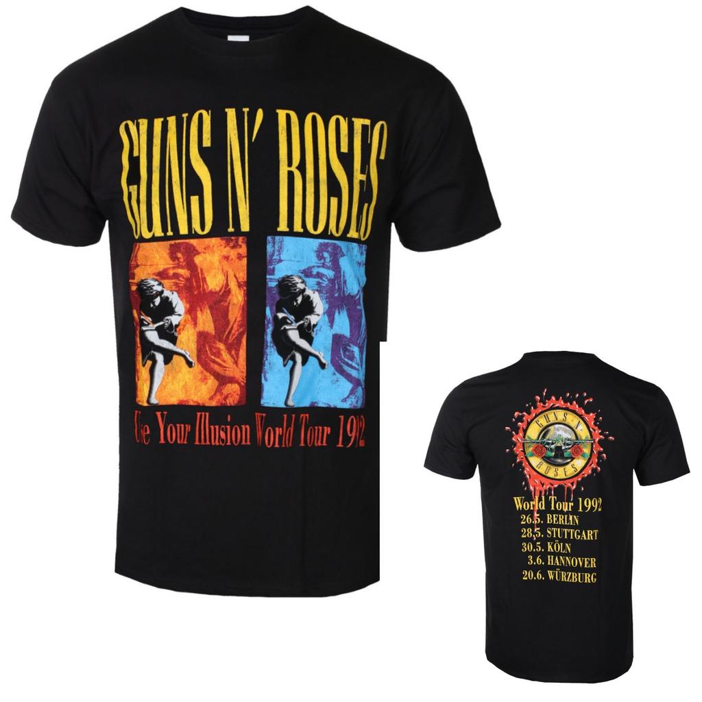 Best Summer Guns N Roses Graphic Cotton Tshirt Unisex Summer Short Sleeve Fashion Brand Tee Luxury Casual Vintage Tees