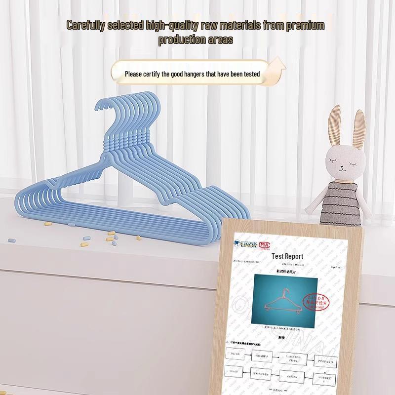 Newborn & Infant Hangers - Small Clothes Drying Rack for Children's Wardrobe