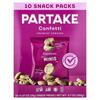 Partake, Crunchy Cookies, Confetti, 10 Packs, 19g (0.67oz) Each