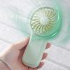 Mini Handheld Fan With Fast Speed Motor Battery Powered Portable Air Circulation For Hot Weather Activity