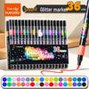True Color Soft Tip Acrylic Marker Pens - Non-Bleeding, Stackable, Hand-Painted Graffiti & Watercolor Art Pens for Students