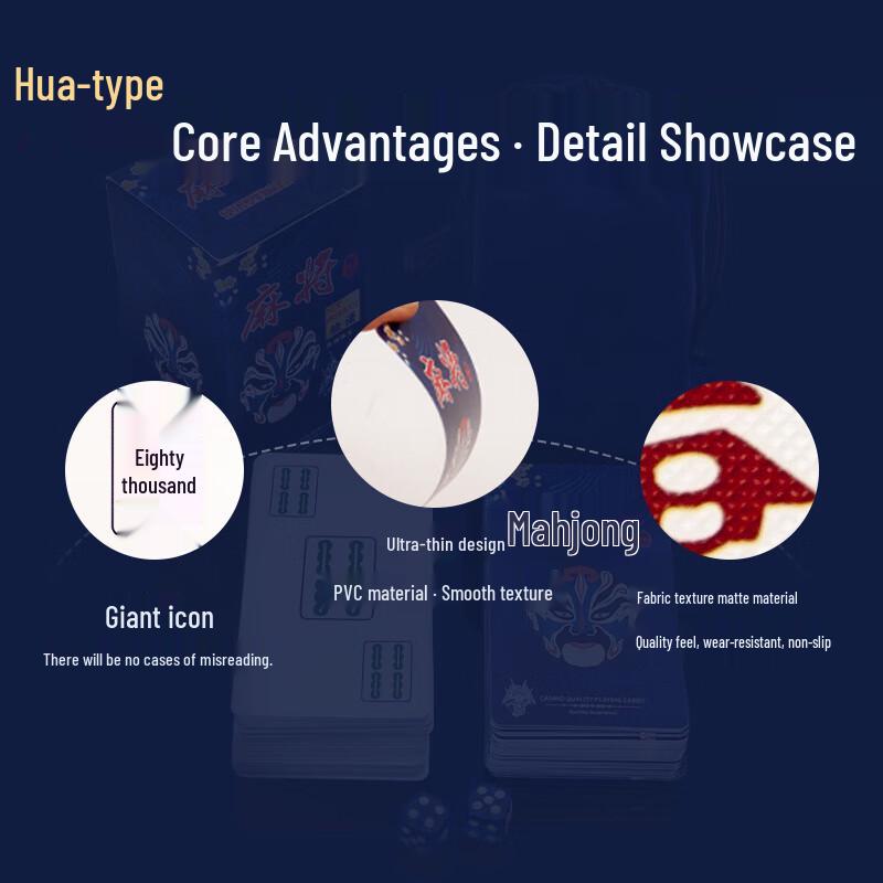 Mahjong Poker Playing Cards