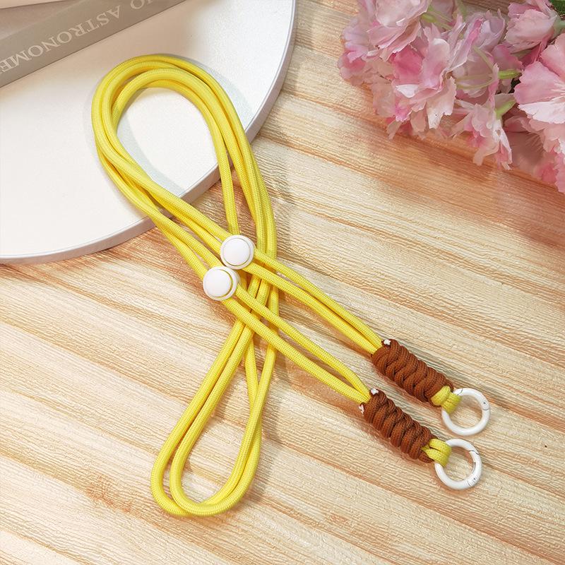 Verstellbares geflochtenes Handy-Lanyard - Abnehmbarer Umhänge-Schultergurt