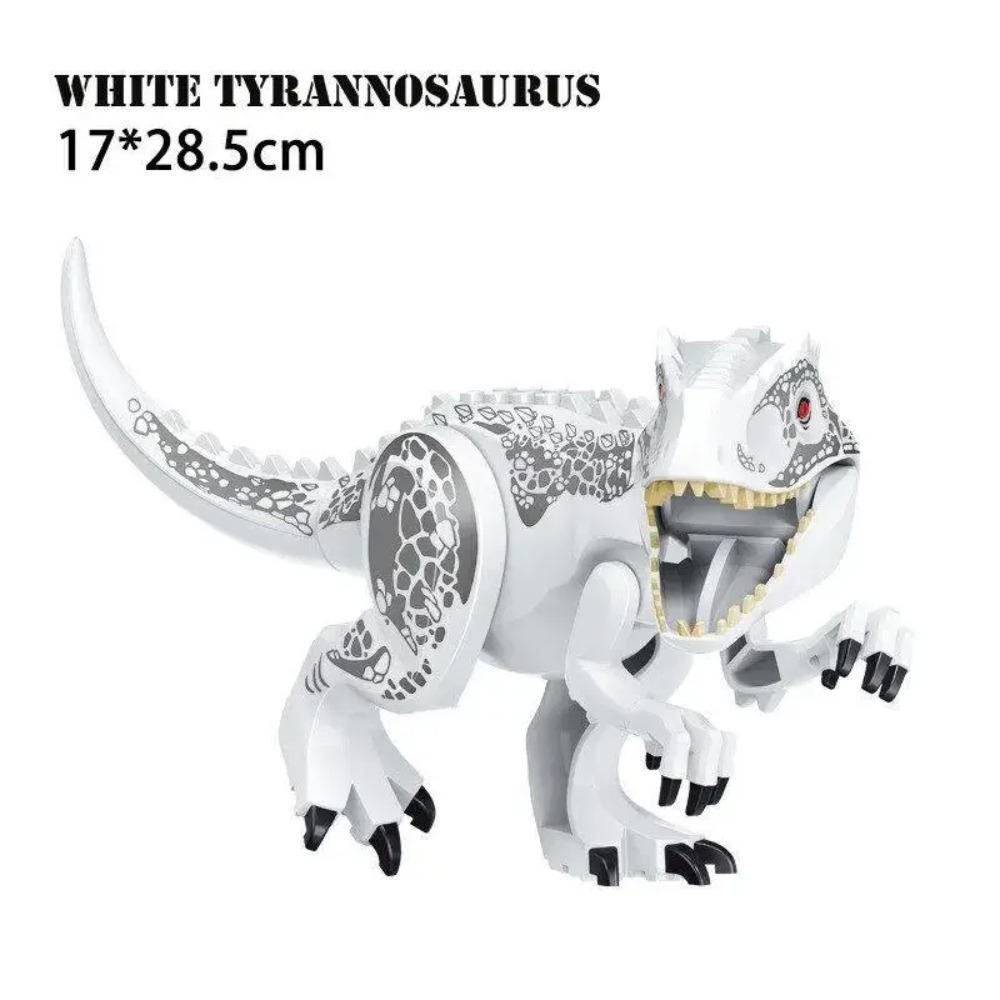 Jurassic World Brutální Raptor Stavebnice Dinosauří Kostky Tyrannosaurus Indominus I-Rex Skládací Hračka Pro Děti Dárky