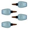 Transparents Plant Watering Globes for 14 Days Automatic Irrigation Adjustable Flows Leakproof Wide Mouthes Easyly Fill