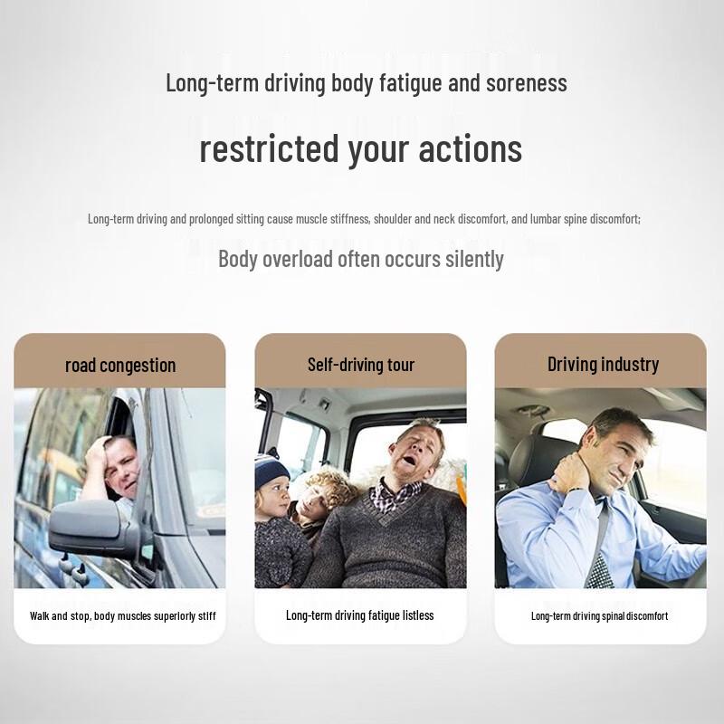 CLORIS Home & Car Full Body Kneading Airbag Massage Cushion