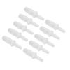 10Pcs Hose Barb Reducer Fitting PP Aquarium Air Pump Adapter for Silicone Tube Connection 4.87.9