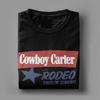 Beyoncé Cowboy Carter Rodeo T-Shirt Herren Baumwolle Mode für Männer T-Shirts Rundhals Kurzarm Sommerkleidung