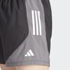 adidas Own The Run Colorblock Shorts 100% Recycled Polyester Black/Grey