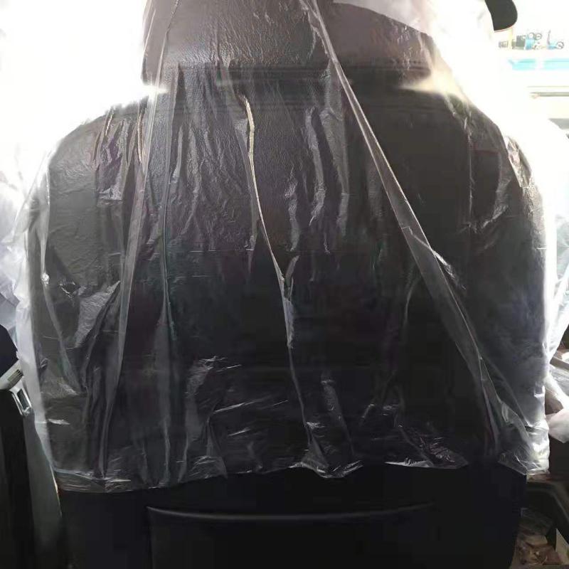 50/100 Pieces Disposable Plastic Car Seat Covers Protective Covers for Beauty Repair Waterproof Universal  Taxi Accessories