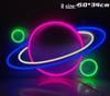 Creative Cross LED Neon Light for E-sports & Bedroom Decoration - Wall Hanging Sign for Bar & Room Atmosphere