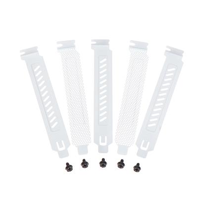 5Pcs Desktop Computer Host Chassis Pci Cooling Dust Filter Baffle Pci Slot Cover Board Pc Computer Case Ventilation Baffle Net