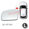 For Mercedes-Benz W164 X164 W251 2005-2010 Left Right Door Side Wing Mirror Glass Heated Clear Rear View Rearview Only LHD