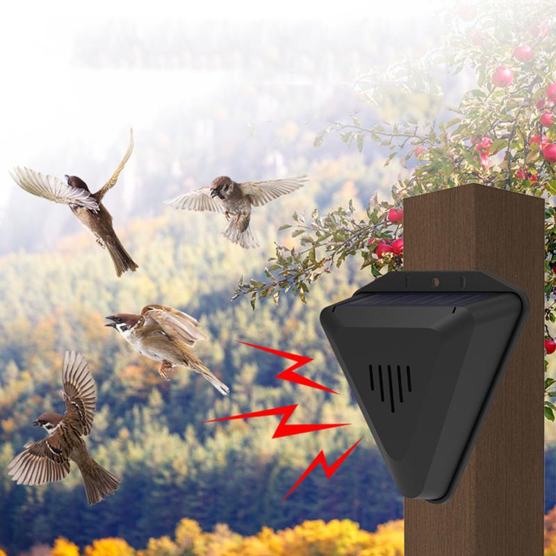 Outdoor Solar Siren Automatical Security Alarm Detector Suitable For Farms Orchards Fields Gardens