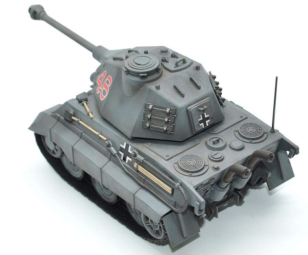 MENG Model World War Toons Series German Heavy Tank King Tiger Porsche Turret Plastic Model MWWT003