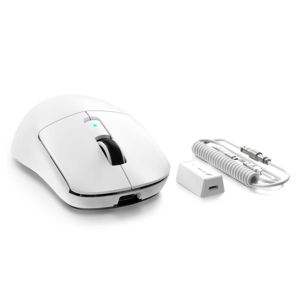 ATTACK SHARK X MAMBASNAKE R6 39g Super Light Gaming Mouse, 8000Hz Polling Rate, PAW3950MAX Sensor, Nordic52840 WiredBT2.4G 8K Receiver, 42000 DPI,