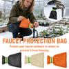 Outdoor Faucet Cover For Winter , Insulated Spigot Cover, Easy Install Reusable Hose Bib Cover For Garden Yard Pipe
