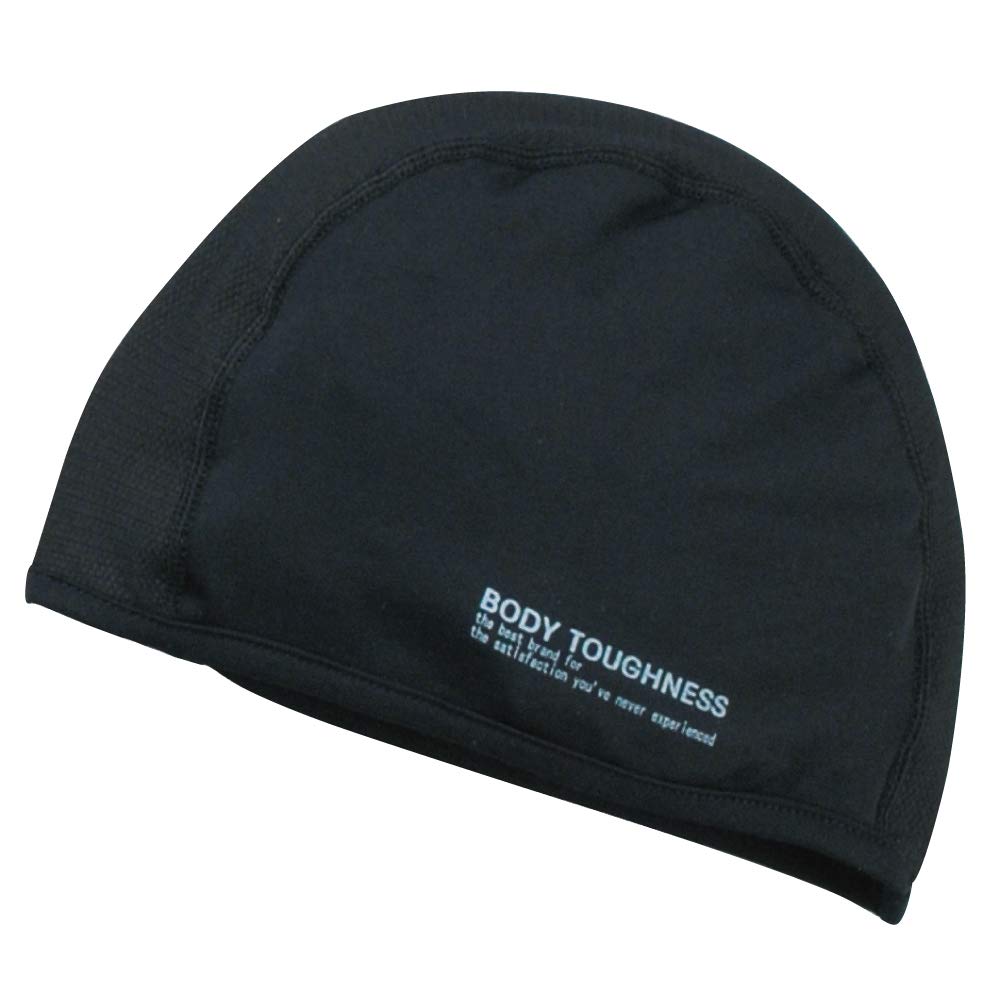 Otafuku Gloves Summer Head Cap UV One Size Fits All [Sweat-Wicking, Quick-Drying, Cool-To-Touch, Deodorizing, Protection, Compression] JW-611 Black,