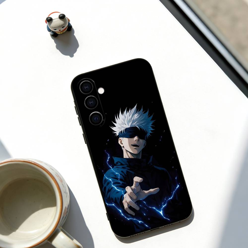 

Gojo Phone Case For Samsung Galaxy A73,A72,A71,A70,A53,A52,A51,Soft Black Cover Samsung a13 5g