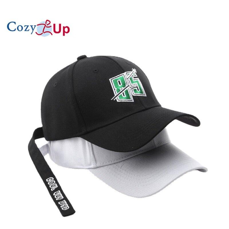 

Cozy Up Бейсболка Ретро Длинный Хвост Мода Цифровая Вышивка Солнцезащитный крем Унисекс