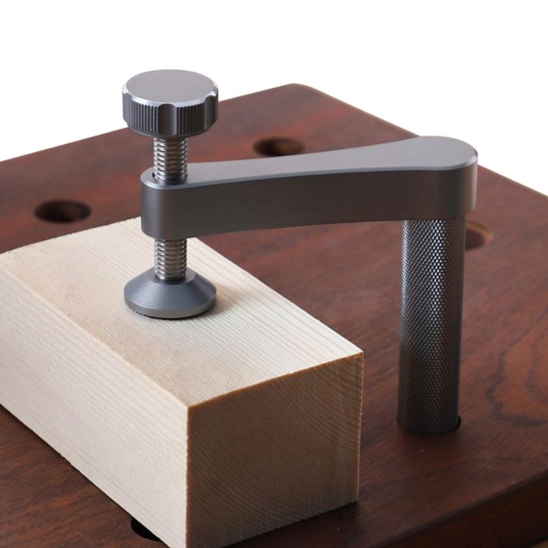 Benches Dog Clamp Hold Down Clamps Adjustable Benches Clamps Nonslip Woodworking Clamp For 19mm Holes