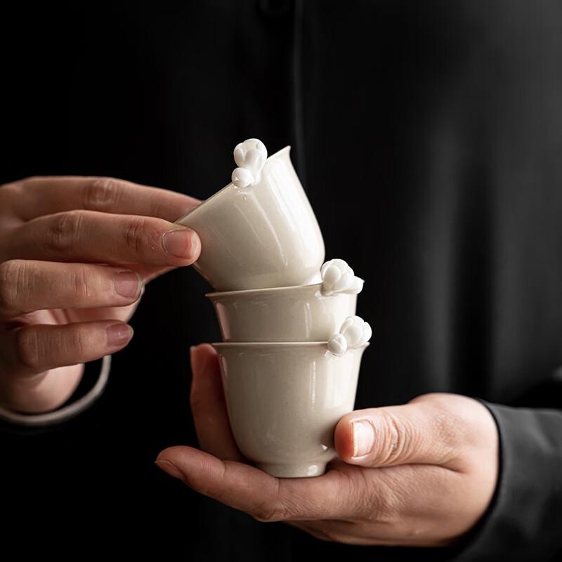 Shangqi Retro Handmade Ceramic Kung Fu Teacup
