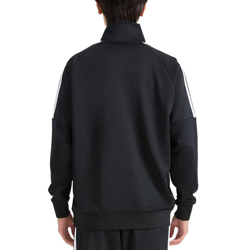 Adidas Gestreifte Sport-Stehkragen-Winddichte Atmungsaktive Jacke Unisex Jacken TR30JR1TK-BW