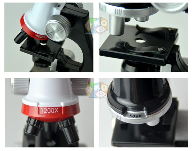 Kids' Mobile Phone Microscope Science Toy Set for Elementary Students