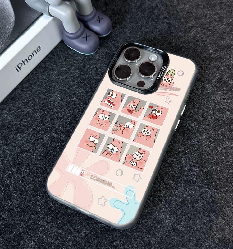 Apple 11/11/11 Couple Phone Case Patrick Star 11Promax Cartoon New Jiugongge SpongeBob SquarePants