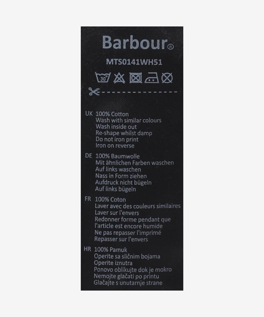Babeo International Small Logo Short Sleeve T-Shirt - White / Mts0141Wh51