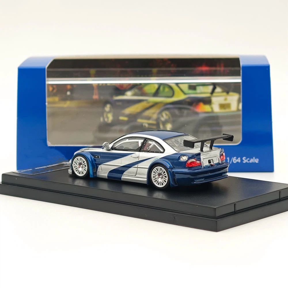 GP 1:64 für M3 E46 GTR von DCM Diecast Modellauto Miniatur Limited Collection Auto Spielzeug Geschenk