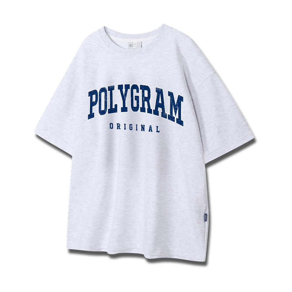 POLYGRAM Pgm Original Double-Sided Oversized Short Sleeve T-Shirt
