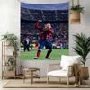 Messi Dekoracja Ścienna Gobelin Sztuka Na Pamięć o Zwierzętach Urodziny Wesele Impreza Tło Rodzinny Prezent