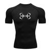 Herren Quick Dry Kompressions Sport T-Shirt Atmungsaktiv Stre