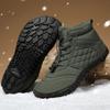 Men's Snow Barefoot Casual Shoes Outdoor Waterproof Work Shoes Warm Fur Men's Ankle  Chelsea Boots Men  Non Slip