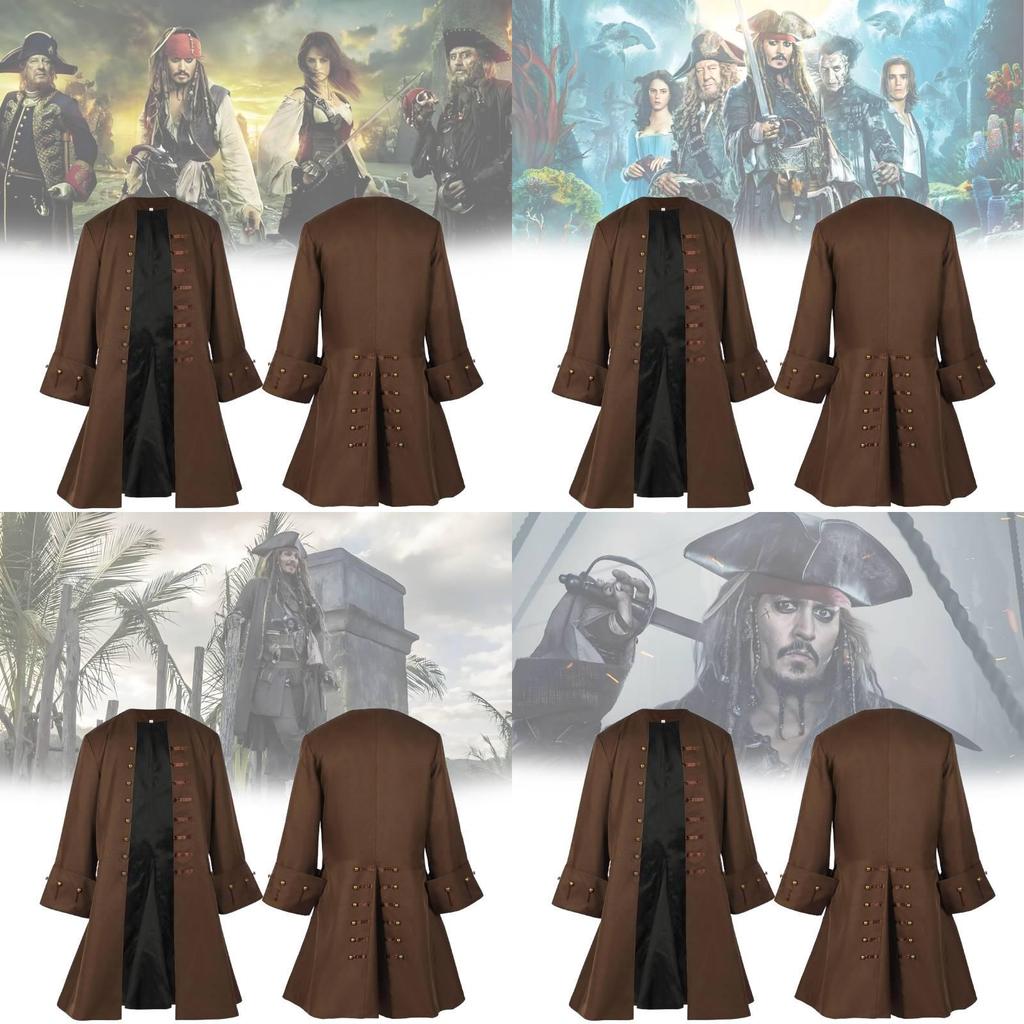 Elegant Pirates Of The Caribbean Adult Pirate Costume With Unique Renaissance Design