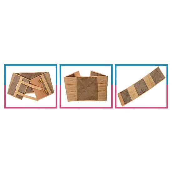 Wonder Care Abdominal Belt After C Section Delivery for Waist Line Adjustable Tummy Trimmer Brace for Men & Women Belly Slimming Wrap (S)
