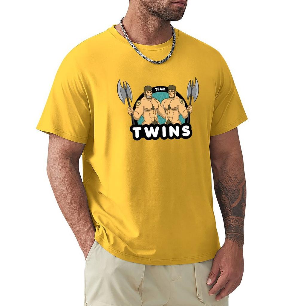 Team Twins - Robin Morningwood Adventure T-Shirt Quick Drying Man Clothes Mens Clothing