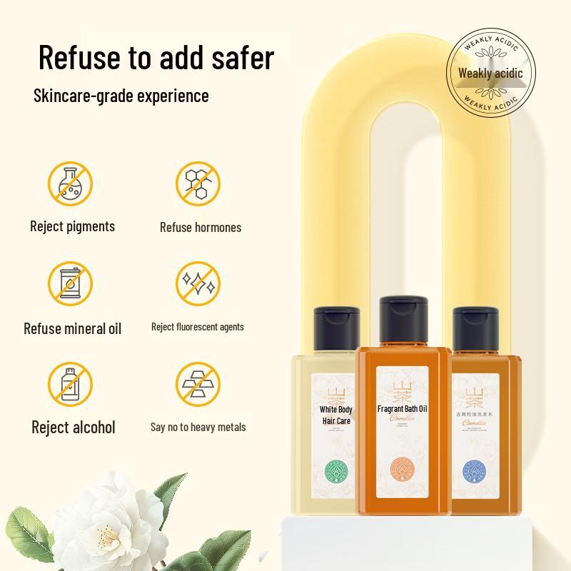 Red Tea Fruit Camellia Travel Hair & Body Care Gift Set