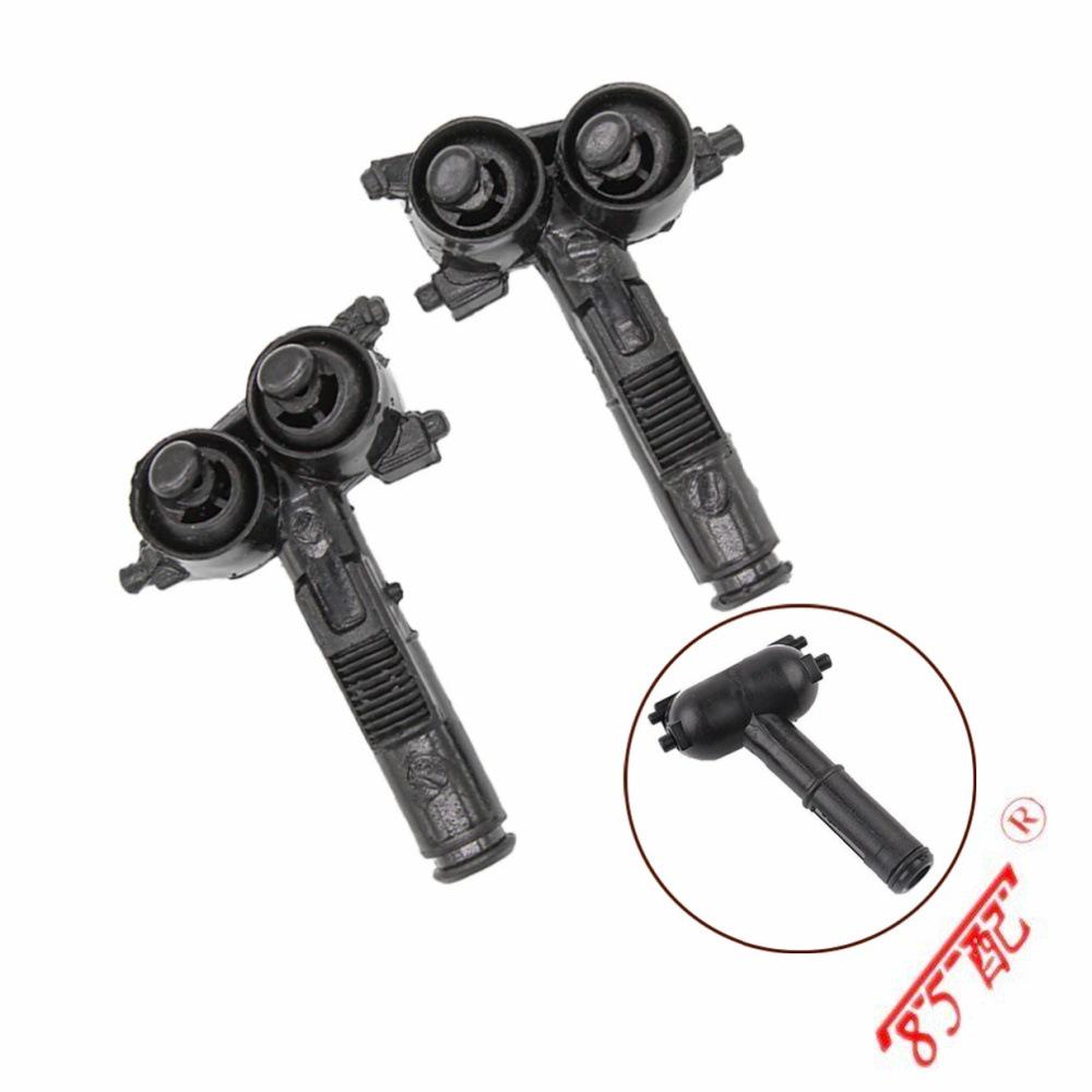 VW Sharan (7M) 2001-2010 Headlight Washer Nozzle Set: Left 7M3955103, Right 7M3955104
