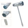 4Pcs Ergonomic Spark Plug Socket Wrench 13mm-19mm Stainless Steel Spanner Remover for Gasoline Chainsaw Brush Cutter