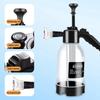 2L Hand Pump Foam Sprayer Pneumatic Washer Foam Snow Foam High Pressure Car Wash Spray Bottle for Car Home Cleaning