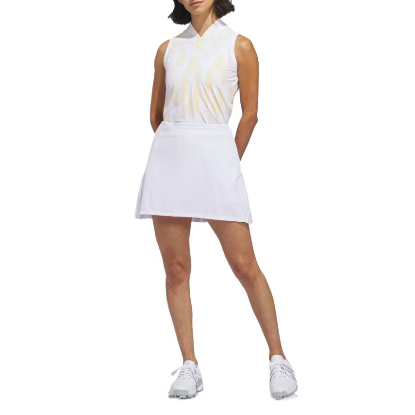 Adidas W Ultt Plt Skirt Golf Casual Solid Color Women skirts White KC2057