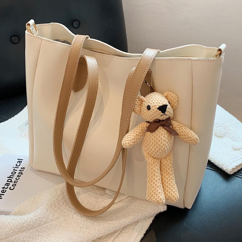 Large Capacity Bag Summer New Trendy Fashion Shoulder Bag Versatile Commuter Niche Design Tote Bag