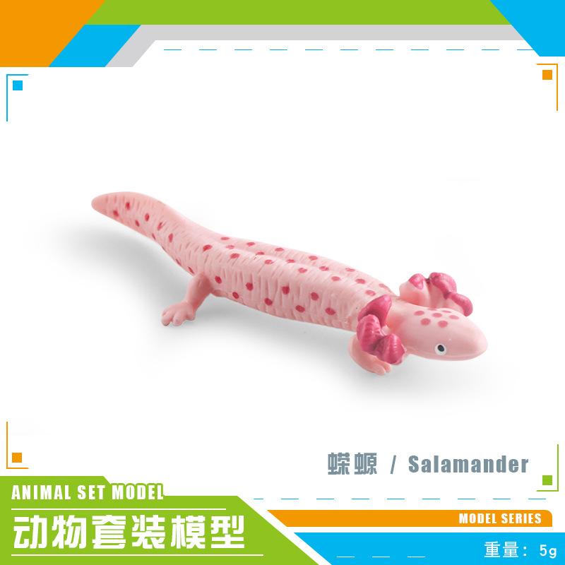 Simulated Forest Animal Groundhog Tree Frog Crocodile Koala Weasel Salamander Skunk Badger Static Ornament