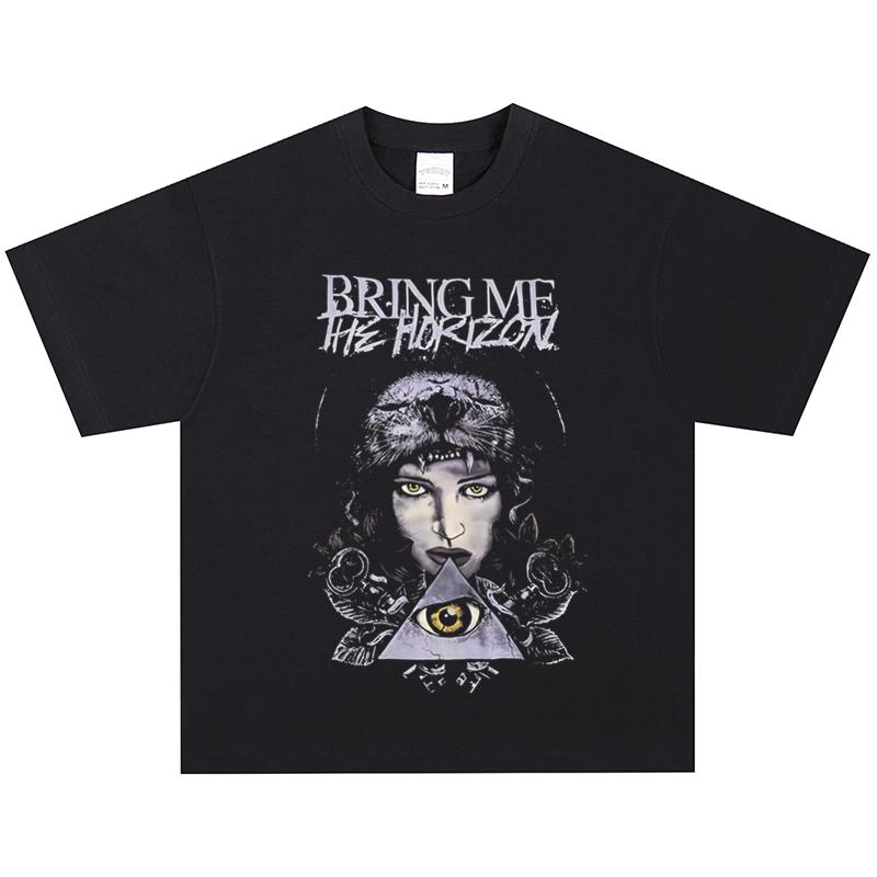 Bring Me The Horizon T-Shirt, Soft Fabric Casual Daily Wear M