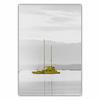 Fashion Retro Art Landscape Canvas Painting Yellow Sailboat Poster Office Wall Painting for Living Room Home Decoration Mural No Frame